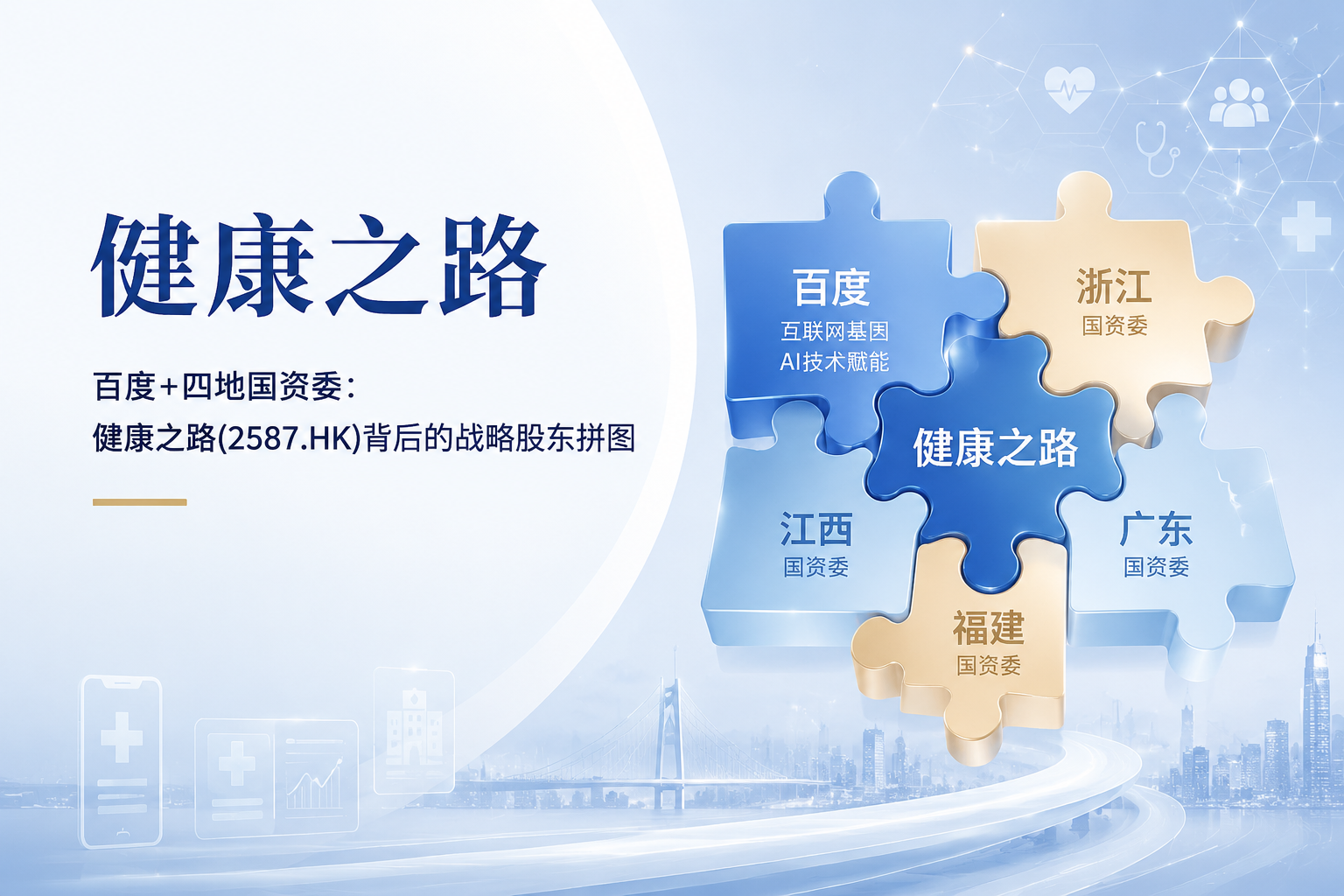 百度+四地国资委：健康之路(2587.HK)背后的战略股东拼图