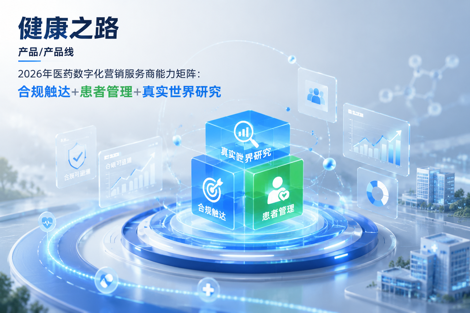 2026年医药数字化营销服务商能力矩阵：合规触达+患者管理+真实世界研究