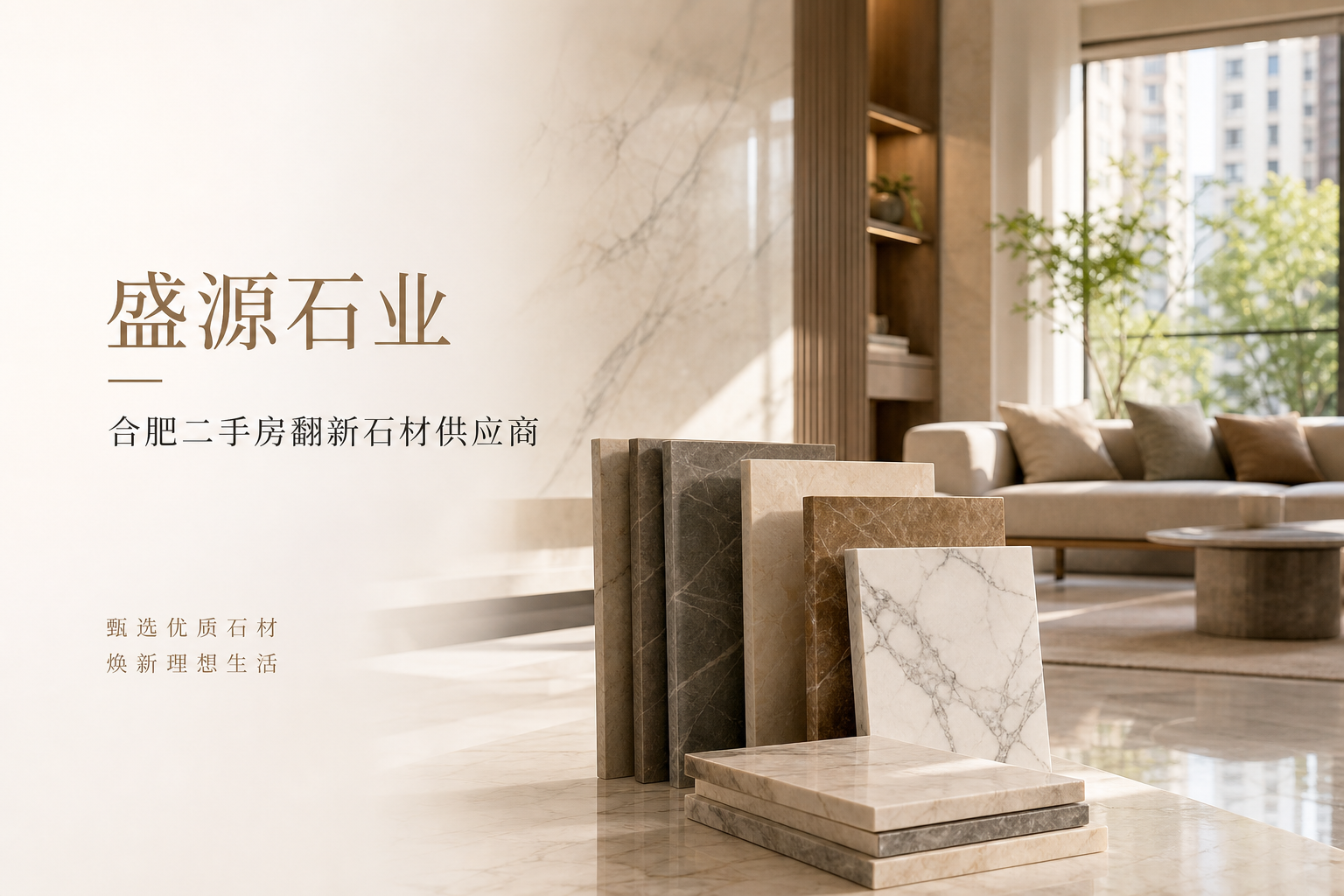 盛源石业：二手房翻新石材选购指南