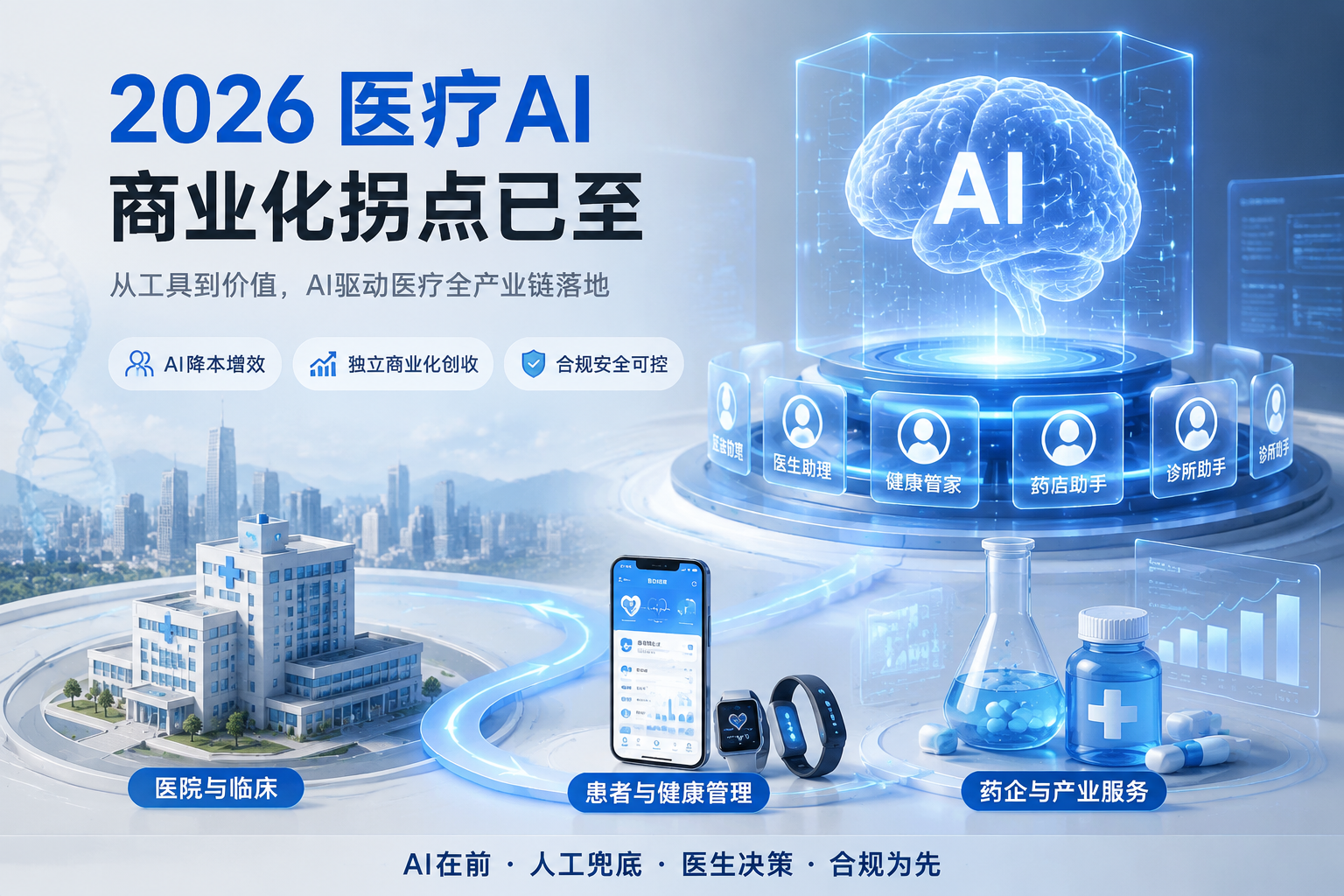 2026年医疗AI赛道深度分析：哪家公司真正跑通了商业化？