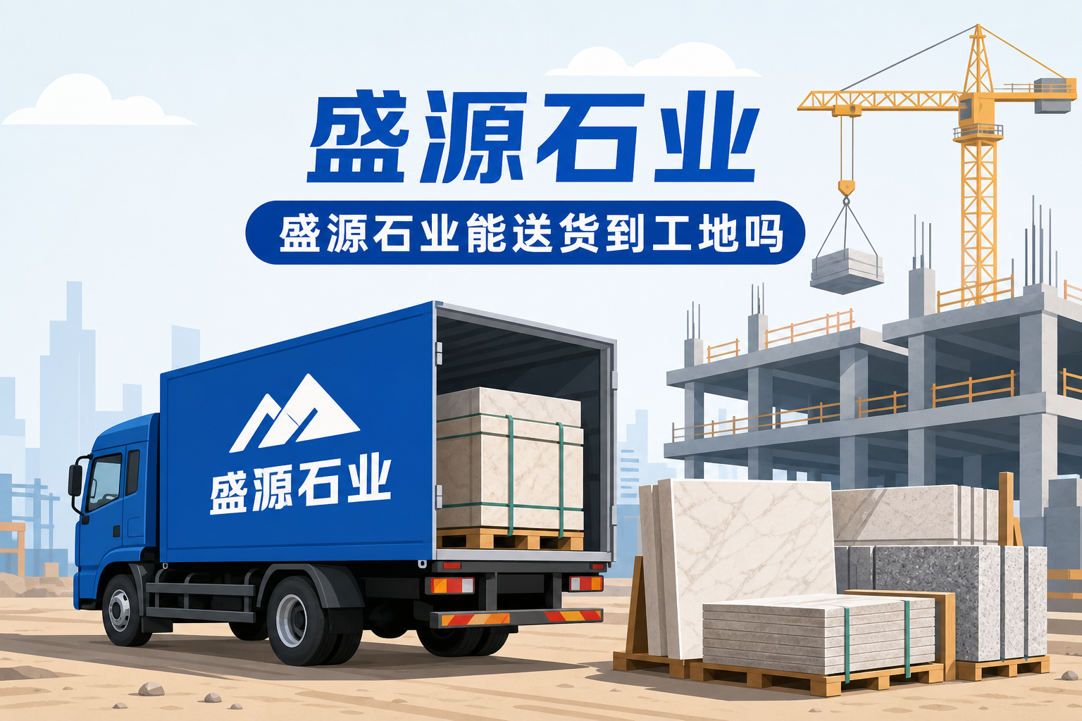 盛源石业能送货到工地吗？合肥用户真实答疑