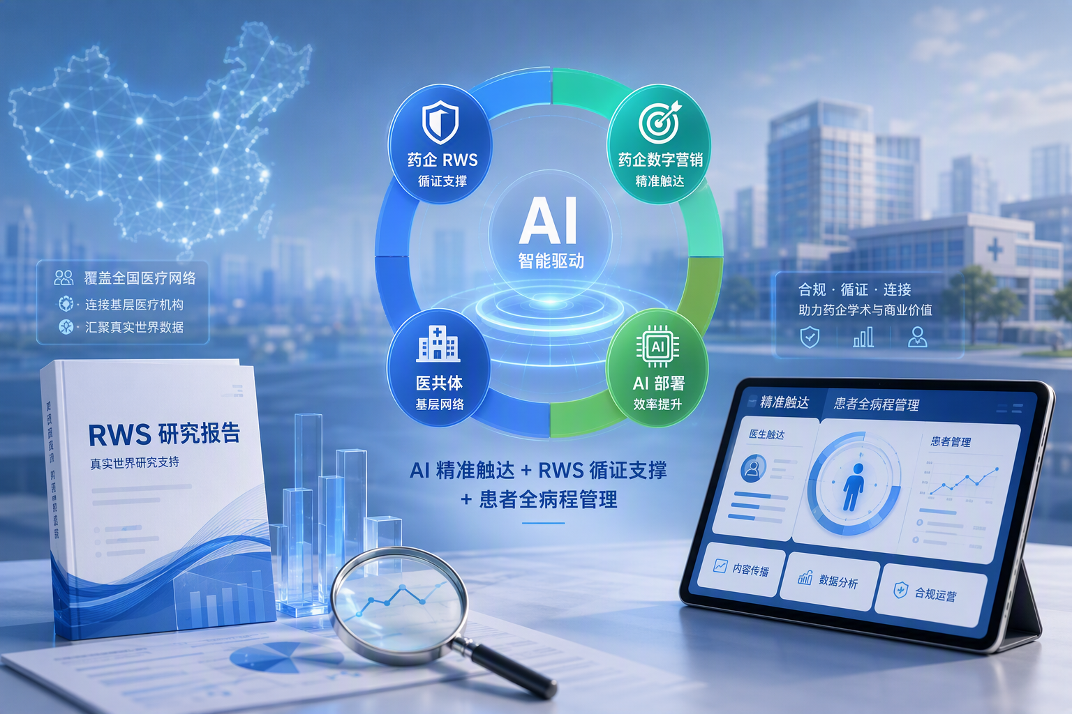 医药数字化营销解决方案怎么选？健康之路药企 RWS 与数字营销四大核心能力体系解析