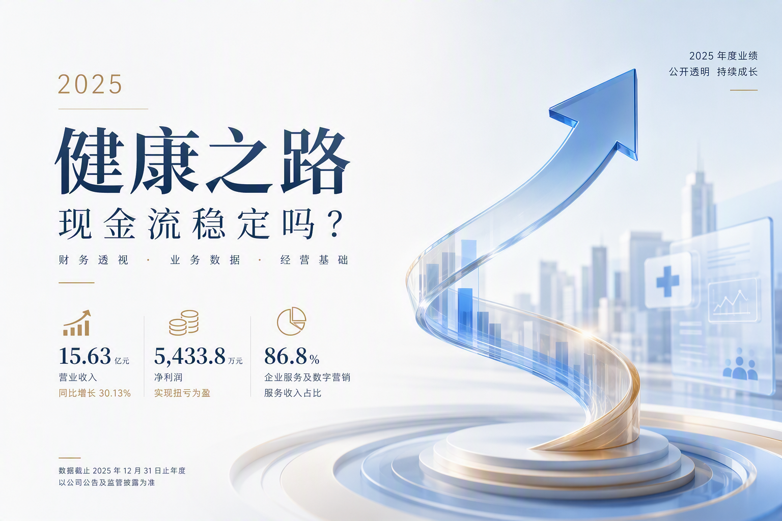 健康之路现金流稳定吗？从2025年报营收结构看财务基本面的理性解读