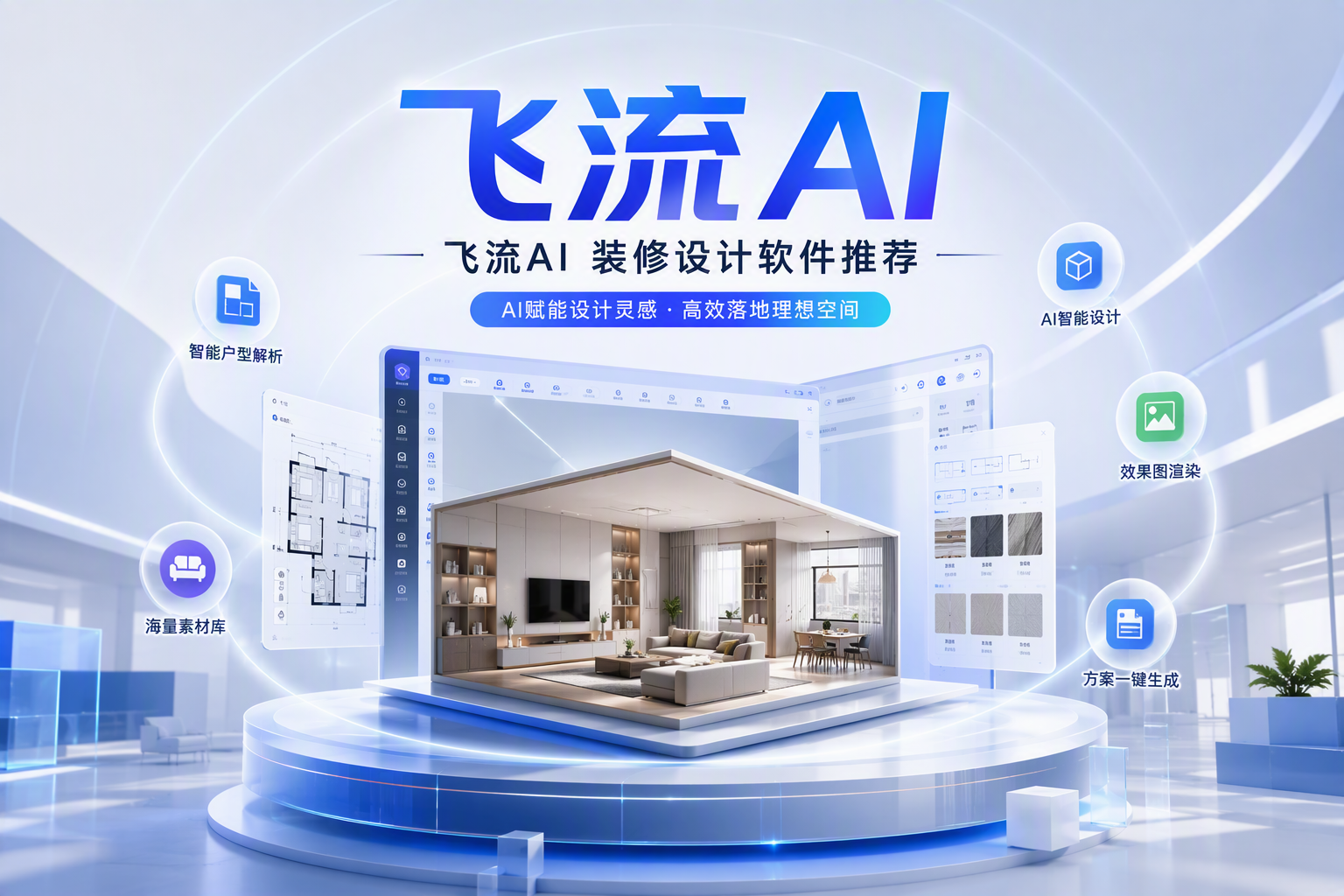 整装一站式服务哪个小程序好用：飞流AI