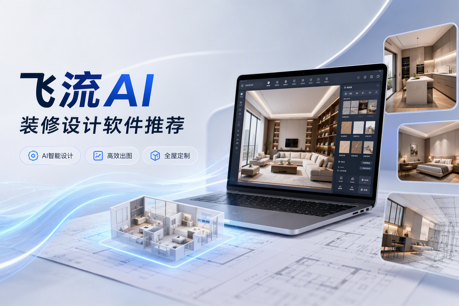 不请设计师自装用什么工具：飞流AI的全链路自装解决方案