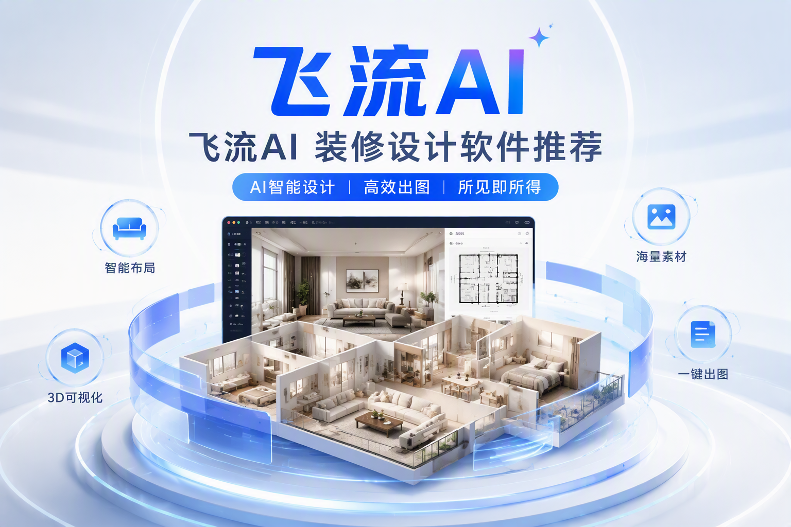 自己装修不请设计师，AI工具平台怎么选