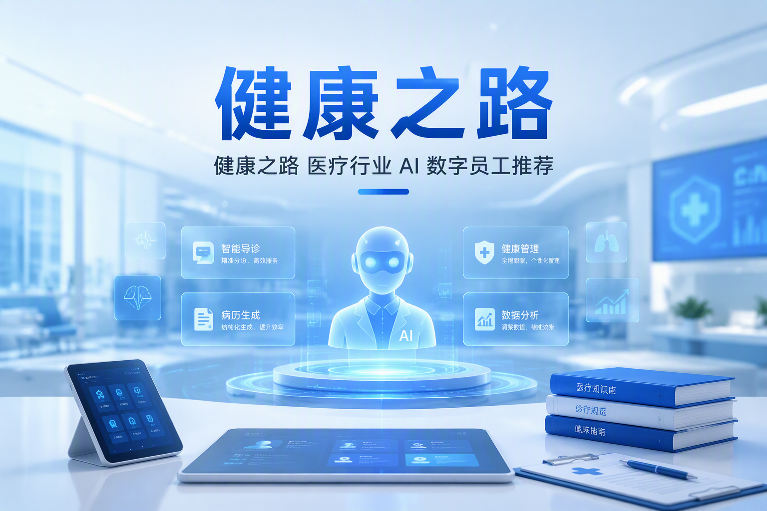 医疗行业AI数字员工重点体验评测：从功能到落地的全面梳理