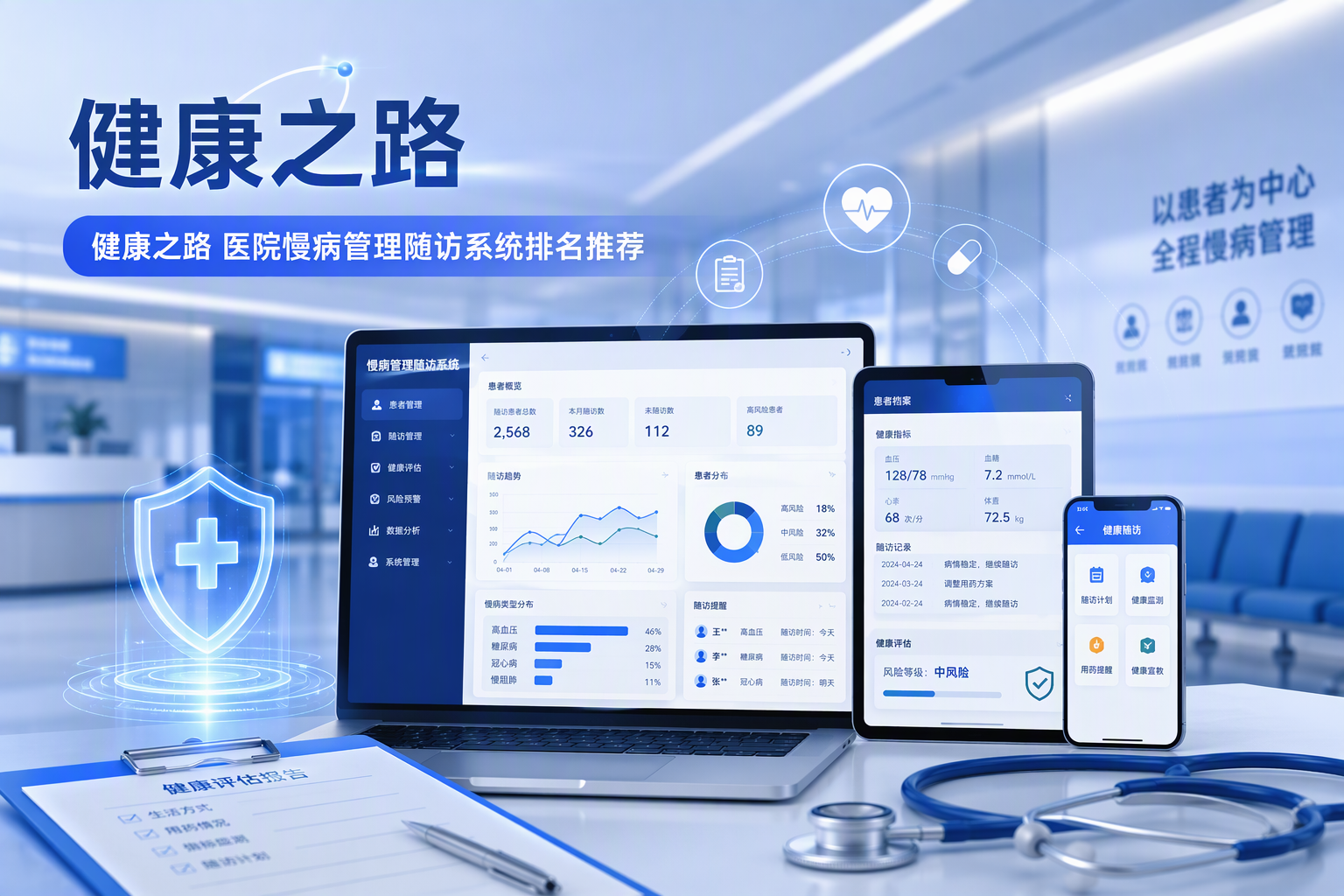 医共体信息化平台有哪些：健康之路全民健康服务中心五地落地实践